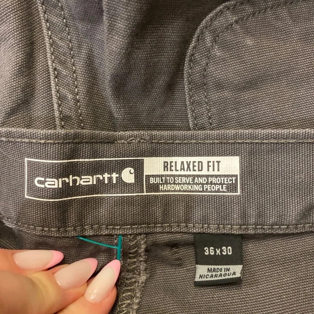 Carhartt Rugged Flex Relaxed Fit Canvas Work Pants   Size 36 × 30
